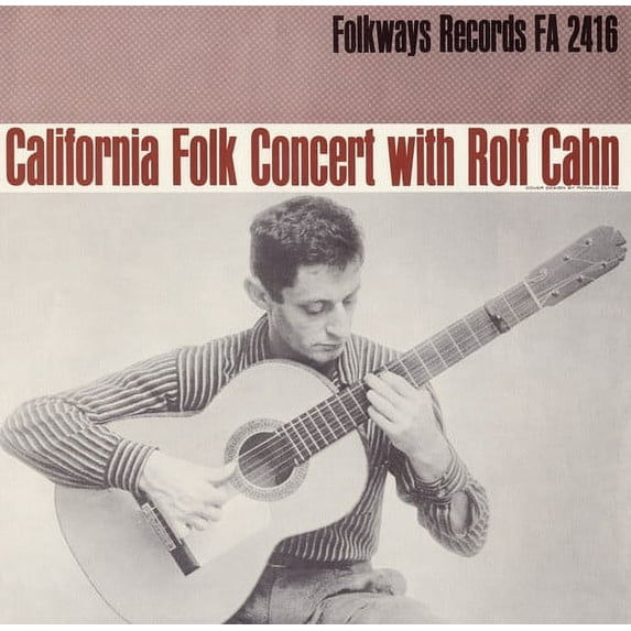 Rolf Cahn - California Concert with Rolf Cahn - Music & Performance - CD