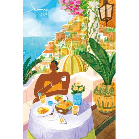 Rolife 1000 Piece Jigsaw Puzzle for Adults,Amalfi Holiday,Paper Puzzle Home Decoration Birthday Gifts for Adults and Kids