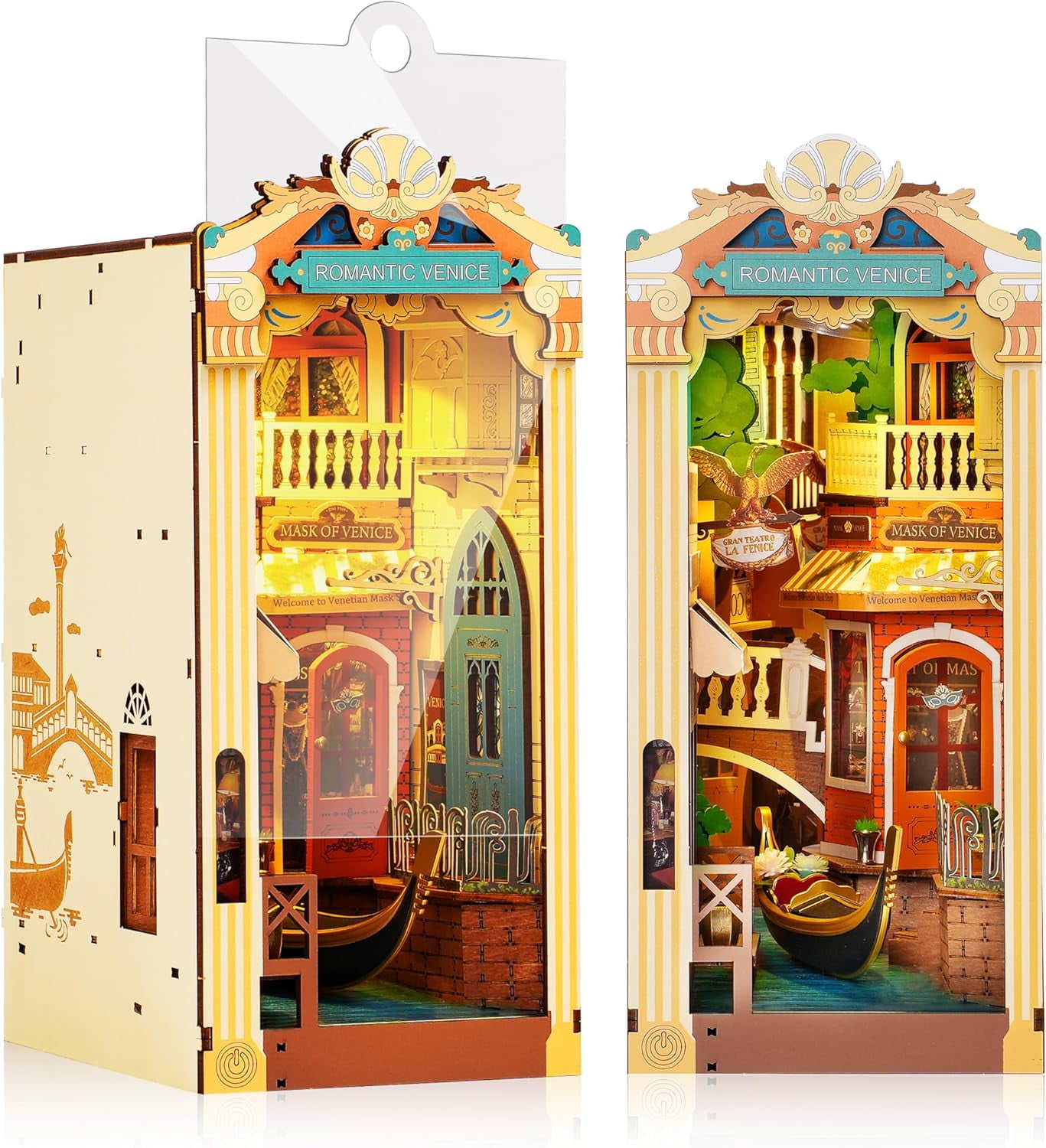 Rolife 3D Jigsaw Puzzle Wooden Model Building Kit Book Nook