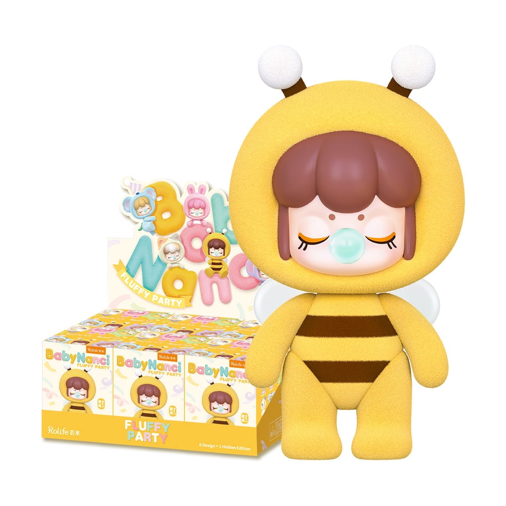 Rolife BabyNanci Fluffy Party 6Pcs Surprise Figure Dolls Blind Box Handmade Decoration Surprise Box Children's Christmas Gifts