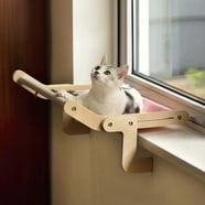 MEWOOFUN Folding Cat Window Perch For Indoor Cats