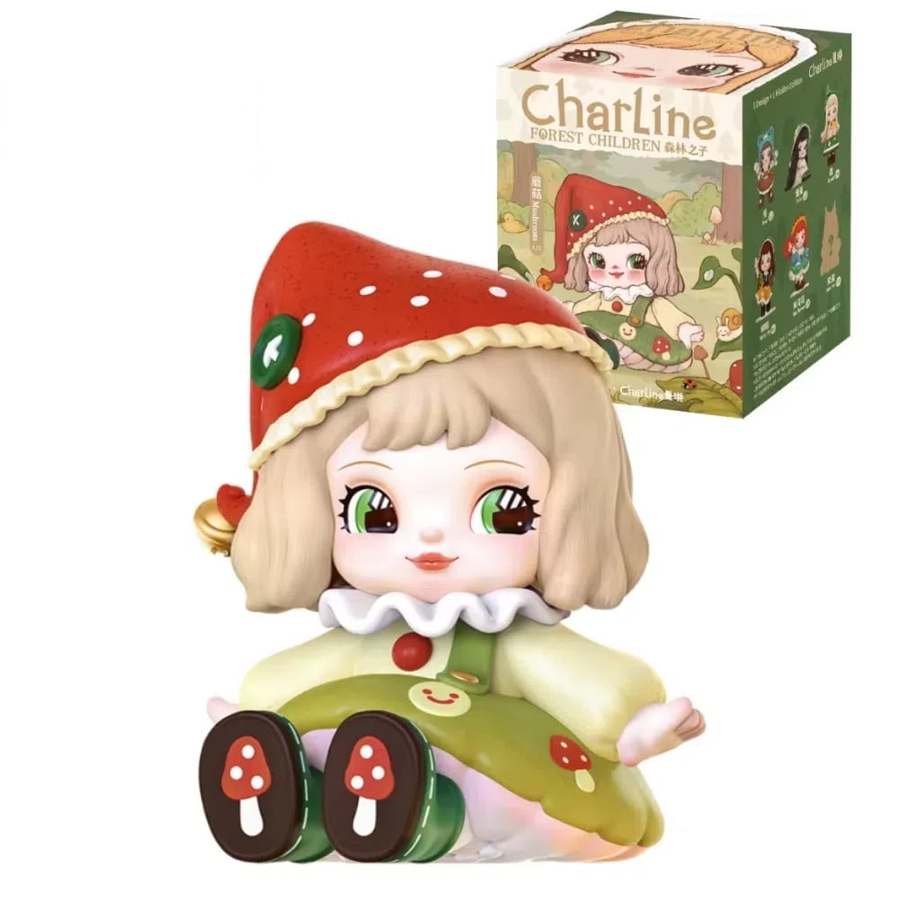 Rolife Charline Blind Box 6PCS Forest Children Series Handmade Decoration Surprise Box Children's Christmas Gifts
