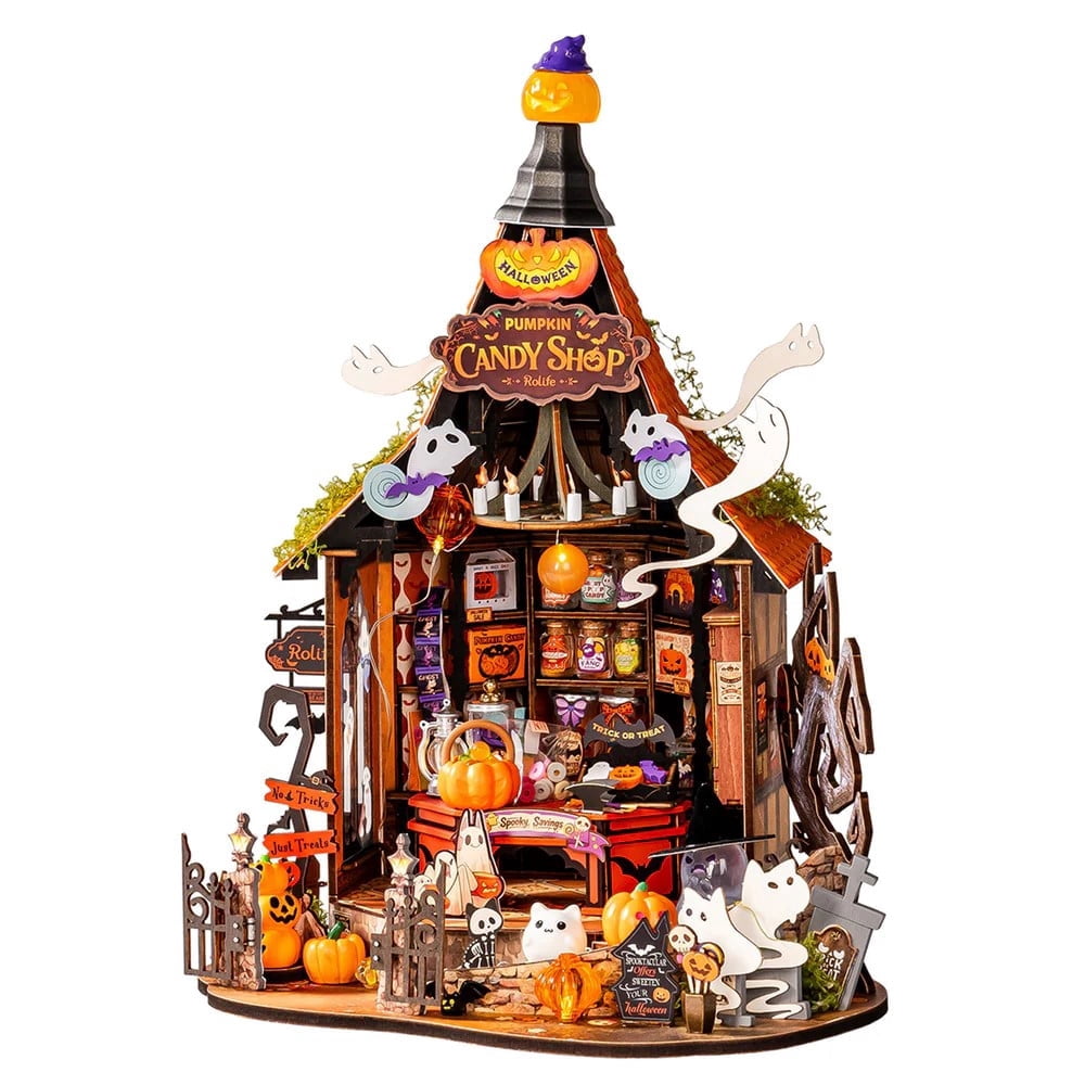 Décoration de table Halloween défilé miniature pour fête à la maison Décoration de table Halloween défilé miniature pour fête à la maison