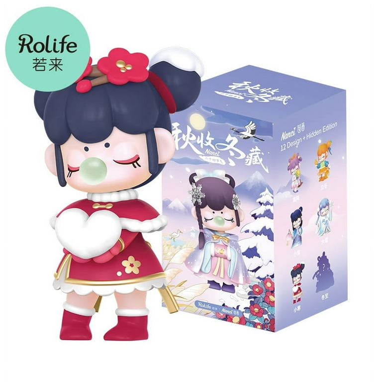 Rolife Nanci Ⅷ 24 Solar TermsSeries Mini Figure,Blind Box Figurine Gift  Mystery Box for Ages 5+,1 random character