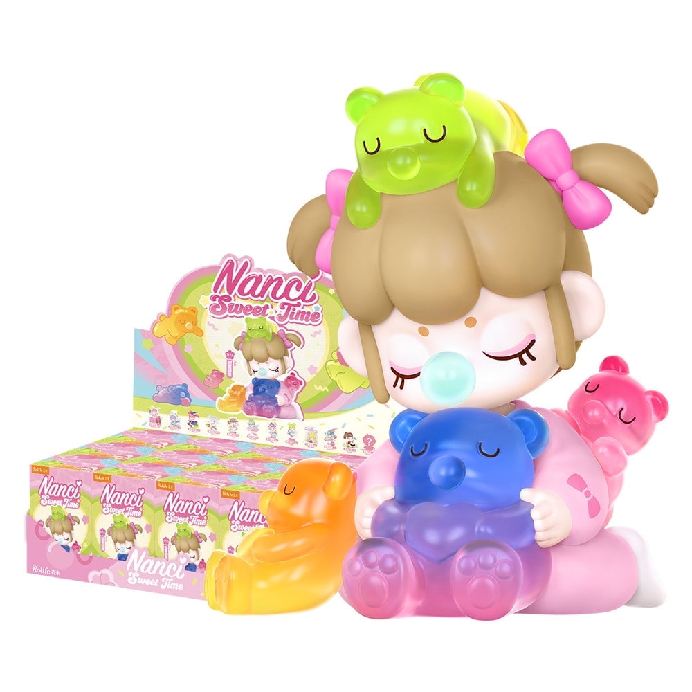 Rolife Nanci's Sweet Time 12PCS Blind Box Action Figures Doll Toys Surprise Box Lady Toys for Children Friend