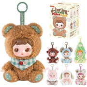 Rolife Plush Toy Figure Charline Forest Hide & Seek Blind Box   Collectible Kawaii Plush Doll Keychain, Soft Huggable Mini Action Figure Gift for Christmas & Birthdays