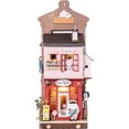 thumbnail image 1 of Rolife Teens Wall Hanging DIY Miniature Dollhouse Kit with LED, 118.11'', 1 of 8