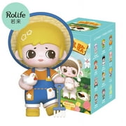 Rolife Yoola Ⅲ Pastora Series Mini Figure,Blind Box Figurine Gift Mystery Box for Ages 5+,12PCS Whole Set