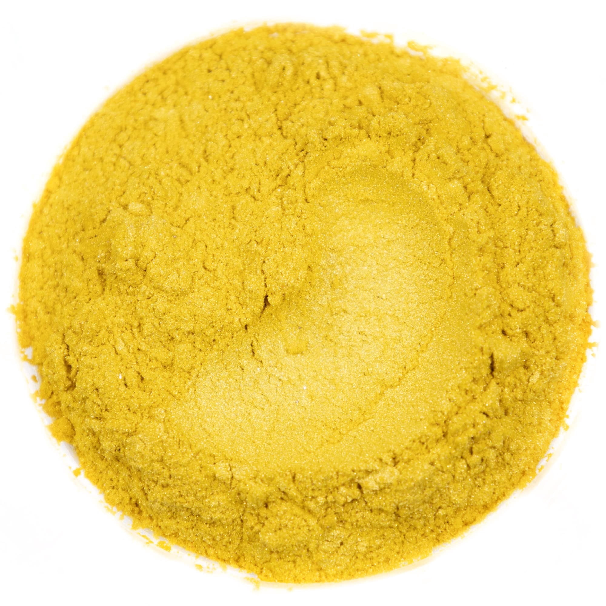 Rolio Mica Powder - Pigment for Paint Mixing & Blending for Epoxy Resin, Soap, Nails, Slime & Bath Bombs - 1 lb Resealable Bag,Aureolin Yellow