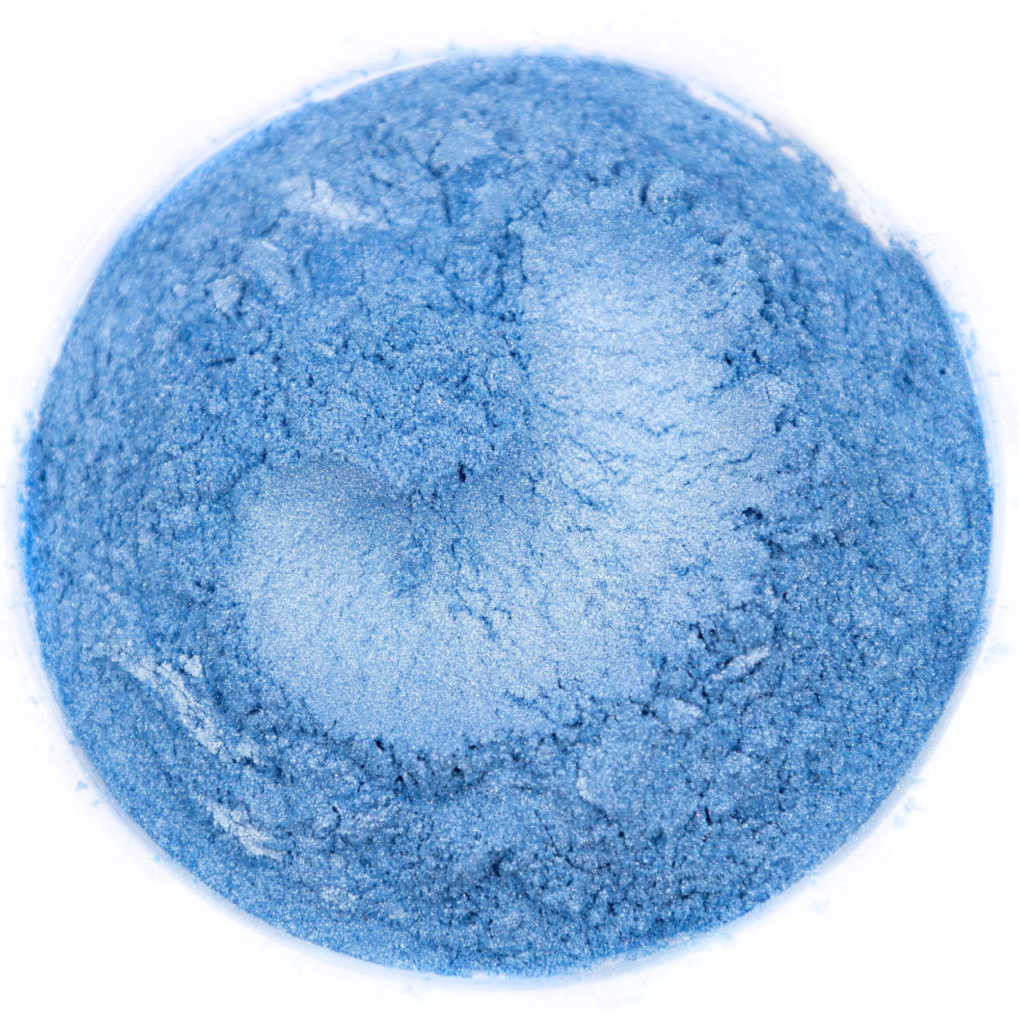 Rolio Mica Powder - Pigment for Paint Mixing & Blending for Epoxy Resin, Soap, Nails, Slime & Bath Bombs - 1 lb Resealable Bag,Blue Dragonfly