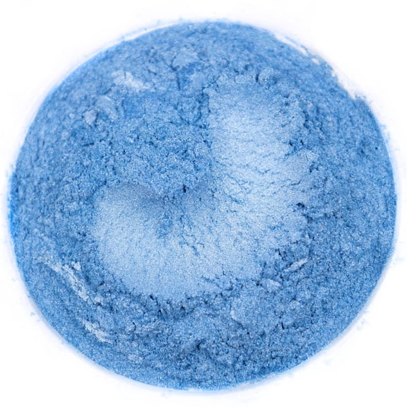 Rolio Mica Powder - Pigment for Paint Mixing & Blending for Epoxy Resin, Soap, Nails, Slime & Bath Bombs - 1 lb Resealable Bag,Blue Dragonfly