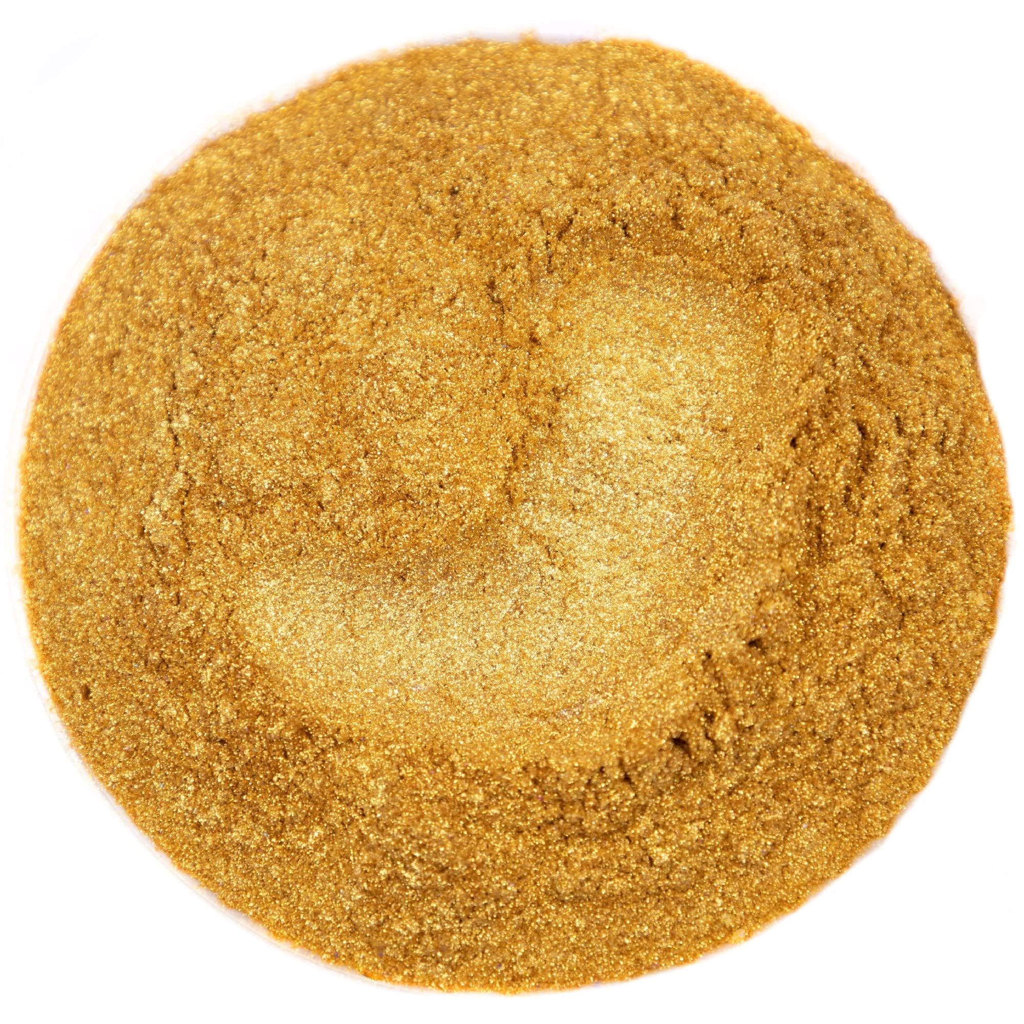 Rolio Mica Powder - Pigment for Paint Mixing & Blending for Epoxy Resin, Soap, Nails, Slime & Bath Bombs - 1 lb Resealable Bag,Gold