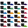 thumbnail image 1 of Rolio Premium Mica Powder Pearlescent Color Pigment - Art Set for Epoxy Resin - for Soap Making, Nail Polish, Lip Gloss, Eye Shadow, Slime & Candle Jars - 10g, 24 Jars - (Original Set), 1 of 8