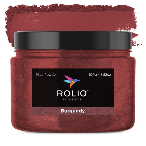 Slime Measurements Rolio Mica Powder - Pigment for Paint Mixing & Blending for Epoxy Resin ...