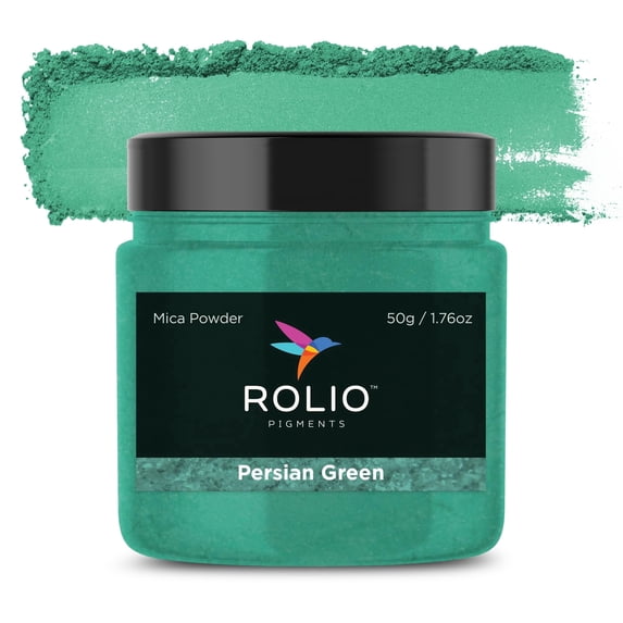 Slime Measurements Rolio Mica Powder - Pigment for Paint Mixing & Blending for Epoxy Resin ...