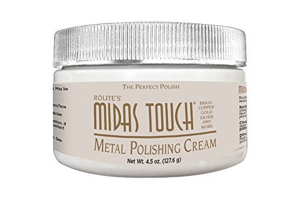 Rolite MTMPC45z Midas Touch Metal Polishing Cream Cleaner and