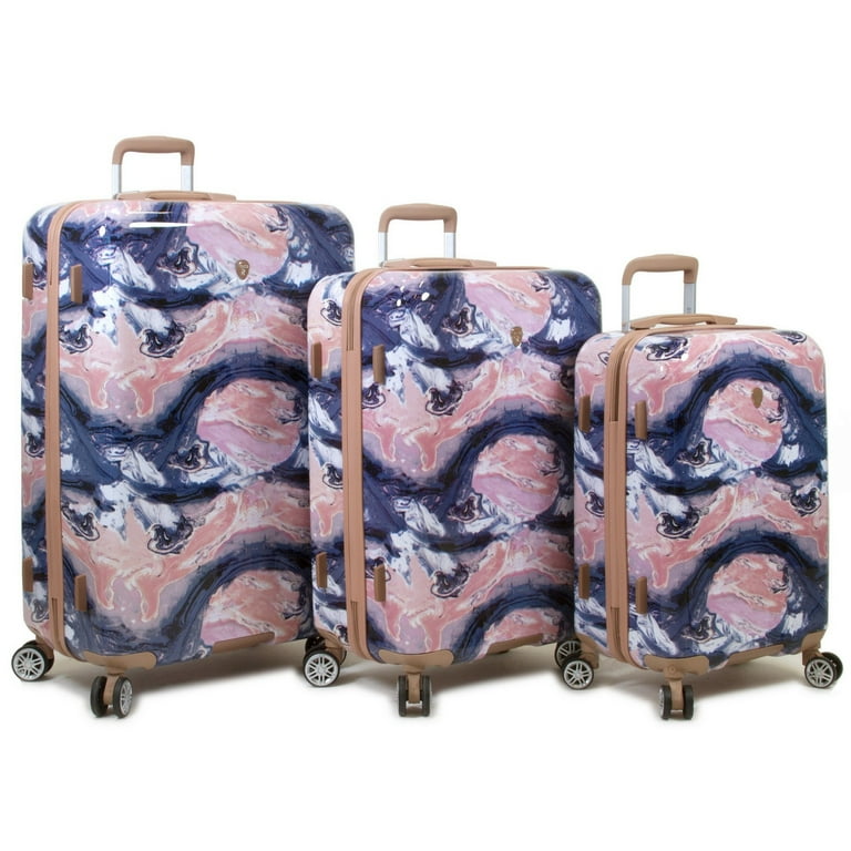 Marble hard shell suitcase sale