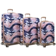 Rolite Marble Hardside 3-Piece Spinner Luggage Set