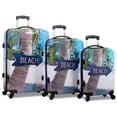 thumbnail image 1 of Rolite RL-215 Rolite Beach Arrow Sign Hardside Spinner Luggage Set, 3 Piece, 1 of 4