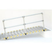 Roll-A-Ramp 12 ft. Aluminum Handrail Kit - HANDRAIL ONLY - ramp not included