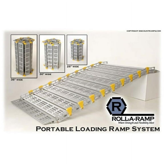 Roll-A-Ramp A13005A19 30 in. x 60 in. Portable Loading Ramp