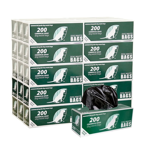 Roll Bags - Universal Pet Waste Bags 30 roll Case (Total 6,000 bags)