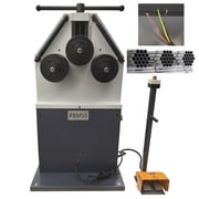 Roll Bender Round Bending Machine Vertical Electric Hydraulic Pressure 1PH 220V
