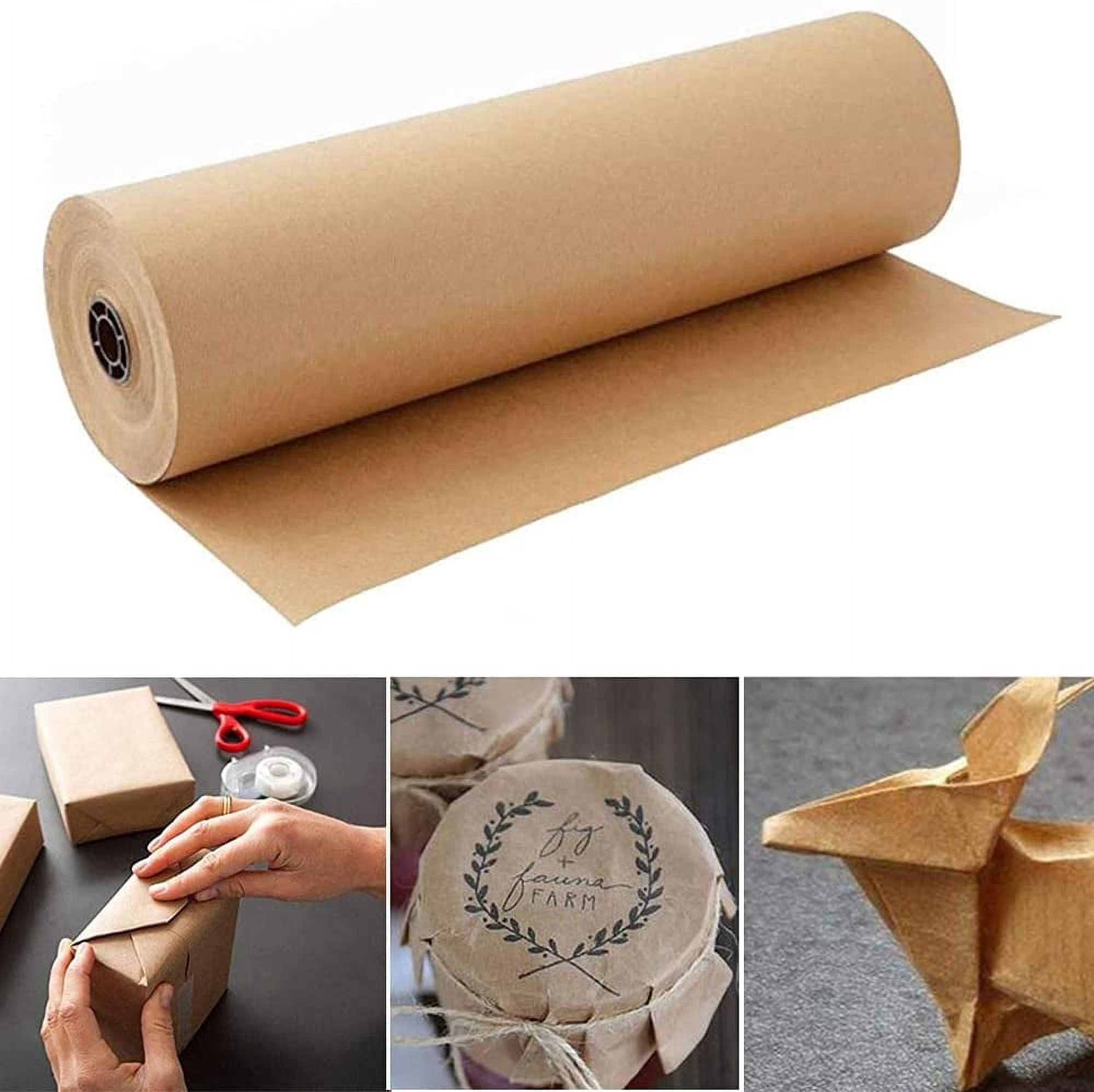 Impa Code For Paper Craft Rool Roll Brown Kraft Paper Roll Crafts Art Gift Wrap Package Decorative ...