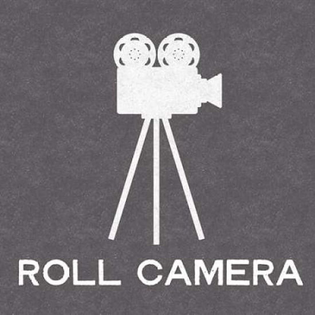 Roll Camera Canvas Art - Linda Woods (24 x 24)
