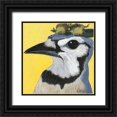 thumbnail image 1 of Roll, Dlynn 15x15 Black Ornate Wood Framed with Double Matting Museum Art Print Titled - You Silly Bird - Parker, 1 of 4