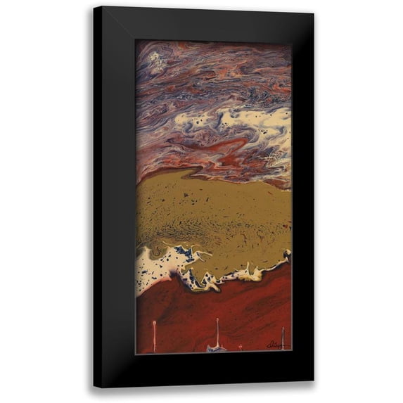 Roll, Dlynn 9x14 Black Modern Framed Museum Art Print Titled - Buttons I