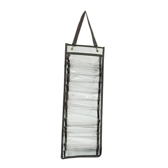 Roll Holder Storage Rack Gift Wrap Organizer Hanging Holds 12 Roll