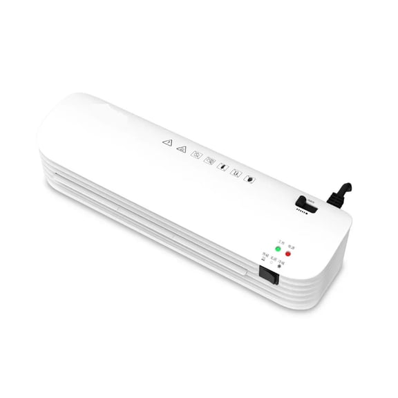 Roll Hot & Cold Laminator Machine Professional Office A4 Paper Document Photo