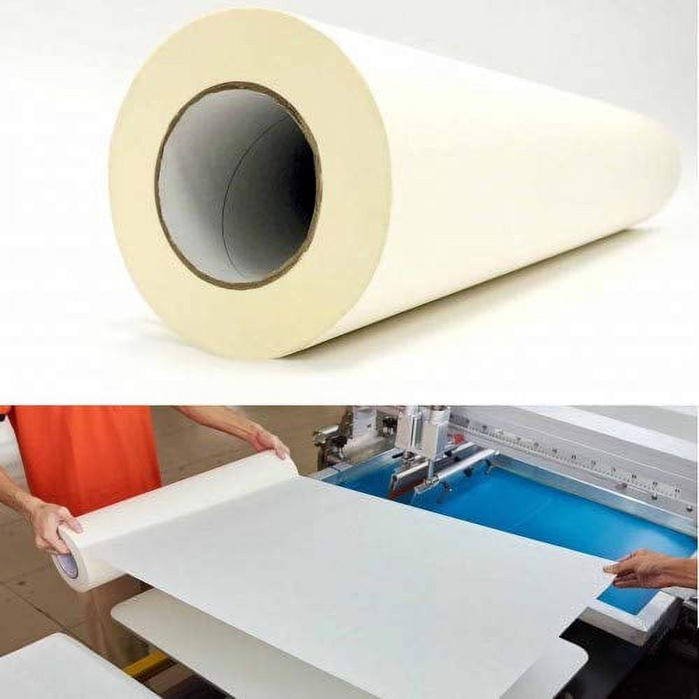 Roll Of Pallet Tape Paper And Platen Tape Paper For Screen Printing