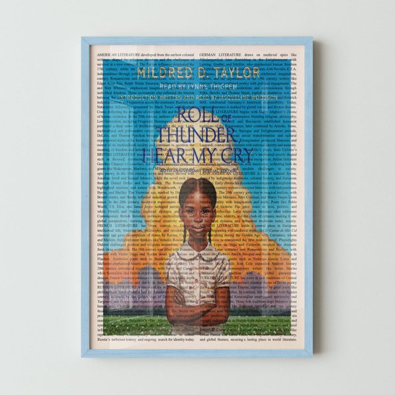 Roll Of Thunder Hear My Cry Wall Art Print, Unframed Paper Poster 8x10in