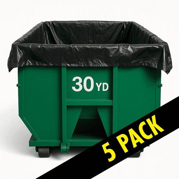 3 Mil 30 Yard Dumpster Liner - 5 Count