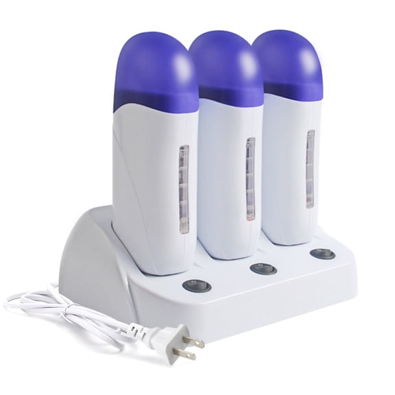 Roll-On Wax Heater Hair Removal Machine Electric Rolling Epilator Cartridge Hot Wax Depilatory Roller Easy Use