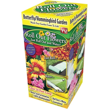 Roll Out Flowers - Butterfly/hummingbird