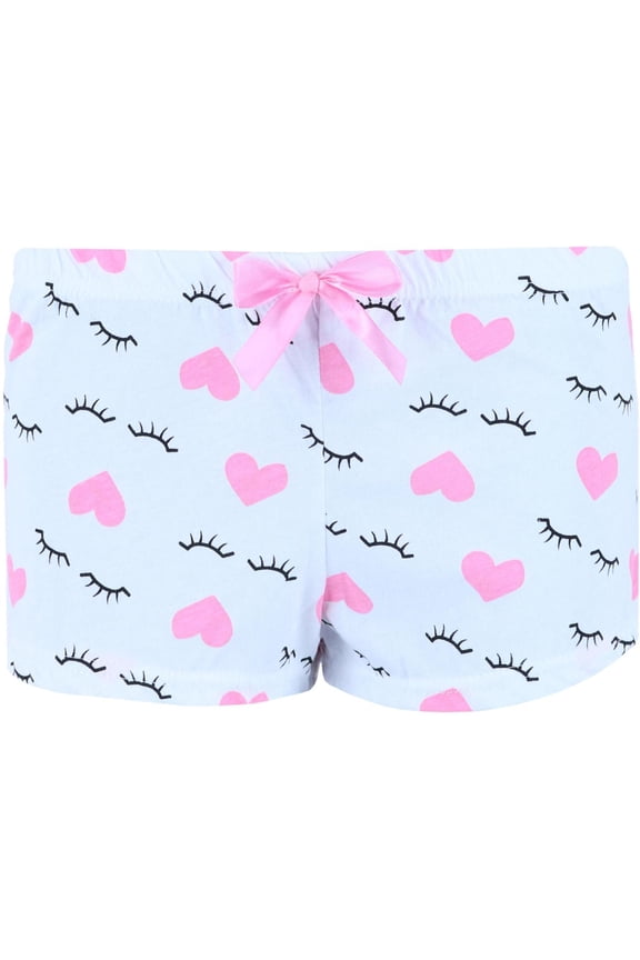 Novelty Print Sleep Shorts (Women)