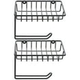 thumbnail image 1 of Roll Paper Towel Holder Iron Craft Tissue Rack Peg Boards for Walls Mount Cupboard 2 PCS, 1 of 6