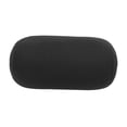 thumbnail image 1 of Roll Pillow, Mini Microbead Roll Cushion Neck Waist Back Sleep Pillow for Home Office Travel Black, 1 of 8