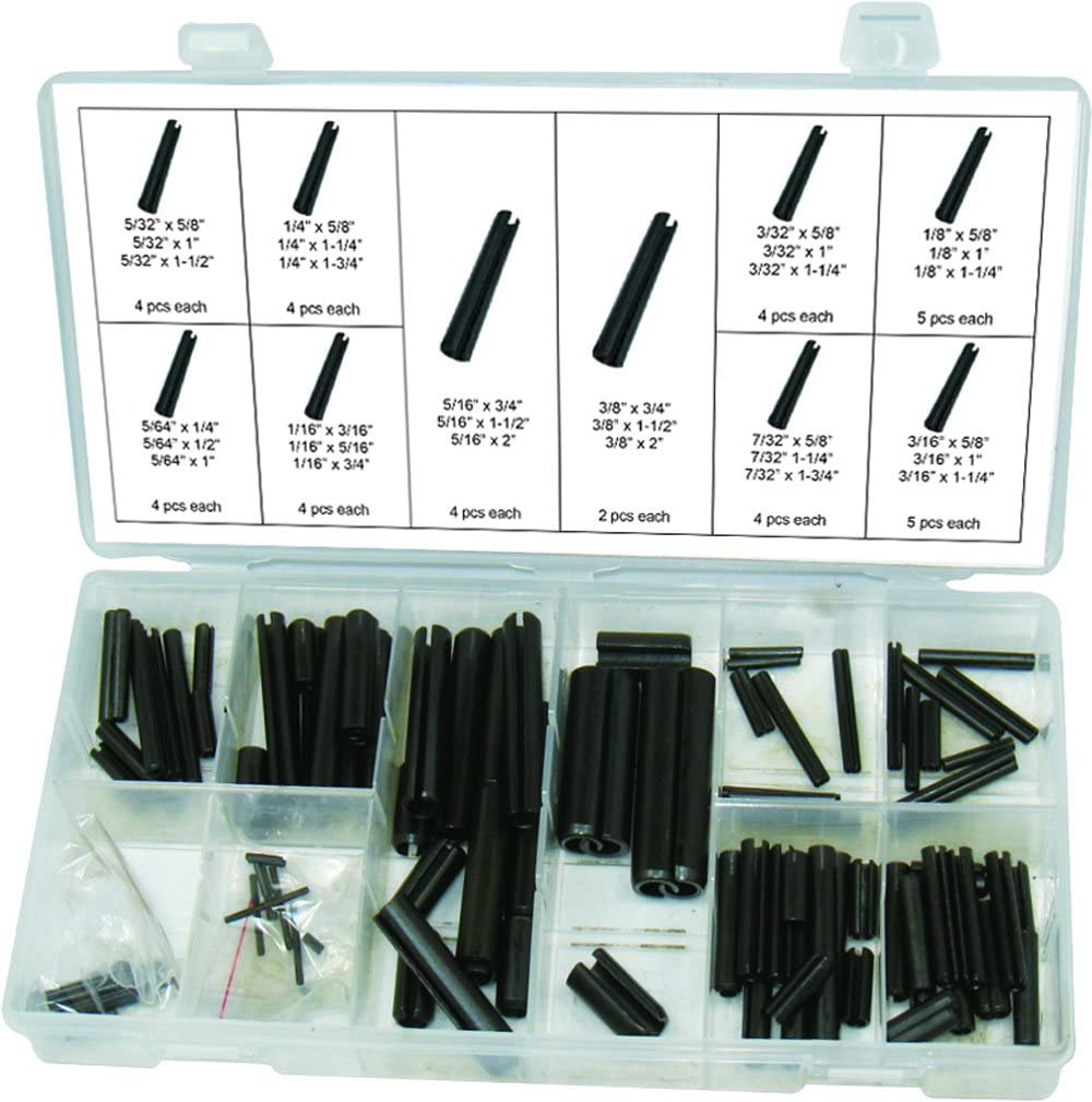 Roll Pin Spring Slotted Spring Pin Assortment