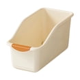 thumbnail image 1 of Roll Out Plastic Organizer Bins,Tall Under Sink Organizer with Handle for Kitchen,Bathroom and Pantry,Multi-purpose Freezer Organization On Wheels,Kitchen Organizers and Storage, 1 of 9