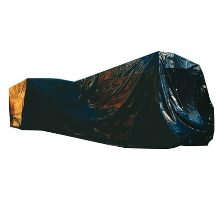 Roll of Polyethylene Tarp 16ft x 100ft. Heavy Duty Black Low Density Bags. Thickness 6 mil. Poly Tarp Cover for Storing and Transporting. Plastic Sheet for Industrial Applications.