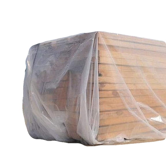 Polyethylene Tarp Roll Heavy Duty Clear Low Density Plastic Bags 6 mil 40ft x 100ft