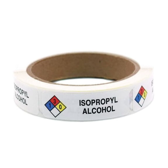 Roll Products HMIG Label, 1-7/8 in H, 3 in W, PK500 141547