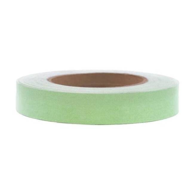 Masking Tape, 1 in W x 60 yd L, 6 mil Thick, Green, Rubber Adhesive 26195G