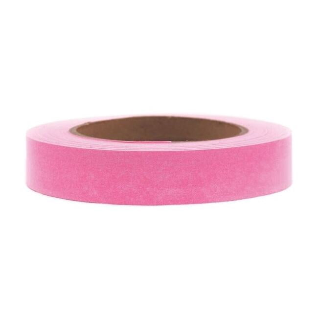 Masking Tape, 1 in W x 60 yd L, 6 mil Thick, Pink, Rubber Adhesive 23023P