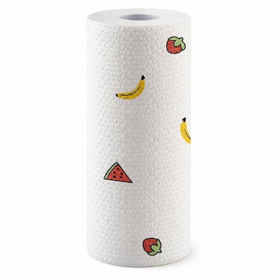 Roll Reusable Cleaning Lazy Rags, Random, Washable Absorbent Kitchen Wipes, Multi-Purpose Wet Dry Cloths for Home