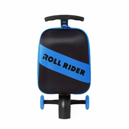 Roll Rider Scooter Carry-On, Bolt Blue- For Kids Ages 3-12